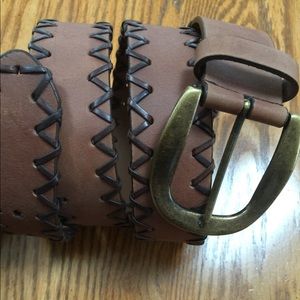 Leather Belt, 44” long New!